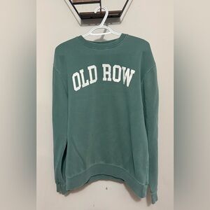 OLD ROW Pigment-Dyed Crewneck Sweatshirt